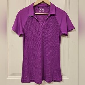 Adidas women's performance acgolf tennis pickleball purple active Tops size M